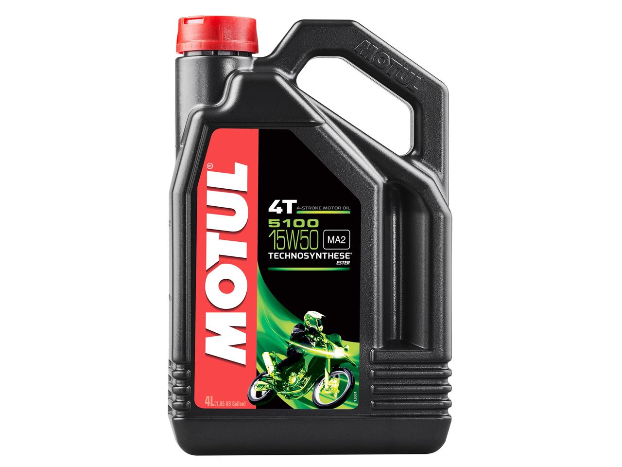 Motul 5100 4T 15W50 Half Synthetisch 4 Liter