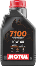 MOTUL 7100 4T motorolie - 10W40 1 liter 100% synthetisch