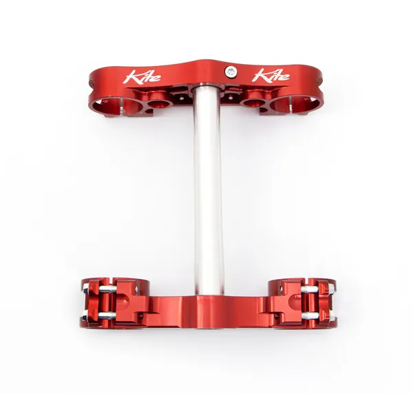 Kite MX kroonplaten Rood Offset 22mm Honda CRF 250R 2018-2021 & CRF 450R 2017-2020