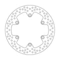 Moto Master Halo achter remschijf ( 276mm ) 110562