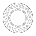Moto Master Vintage voor remschijf ( 250mm ) Kawasaki KX 125/250/500 85-88
