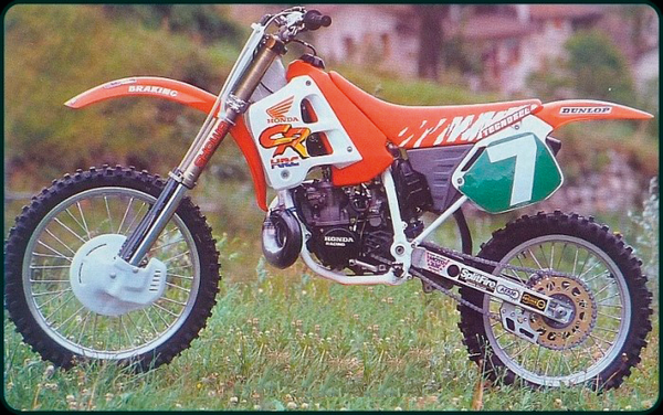 Blackbird zadelhoes OEM/USA 1991 Honda CR 125R 1990-1992 & CR 250R 1990-1991
