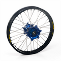 Excel achterwiel compleet zwarte velg + Haan Wheels blauwe naaf 16-1.85 KTM SX 85 grote wielen 04- & Husqvarna TC 85 grote wielen 14-