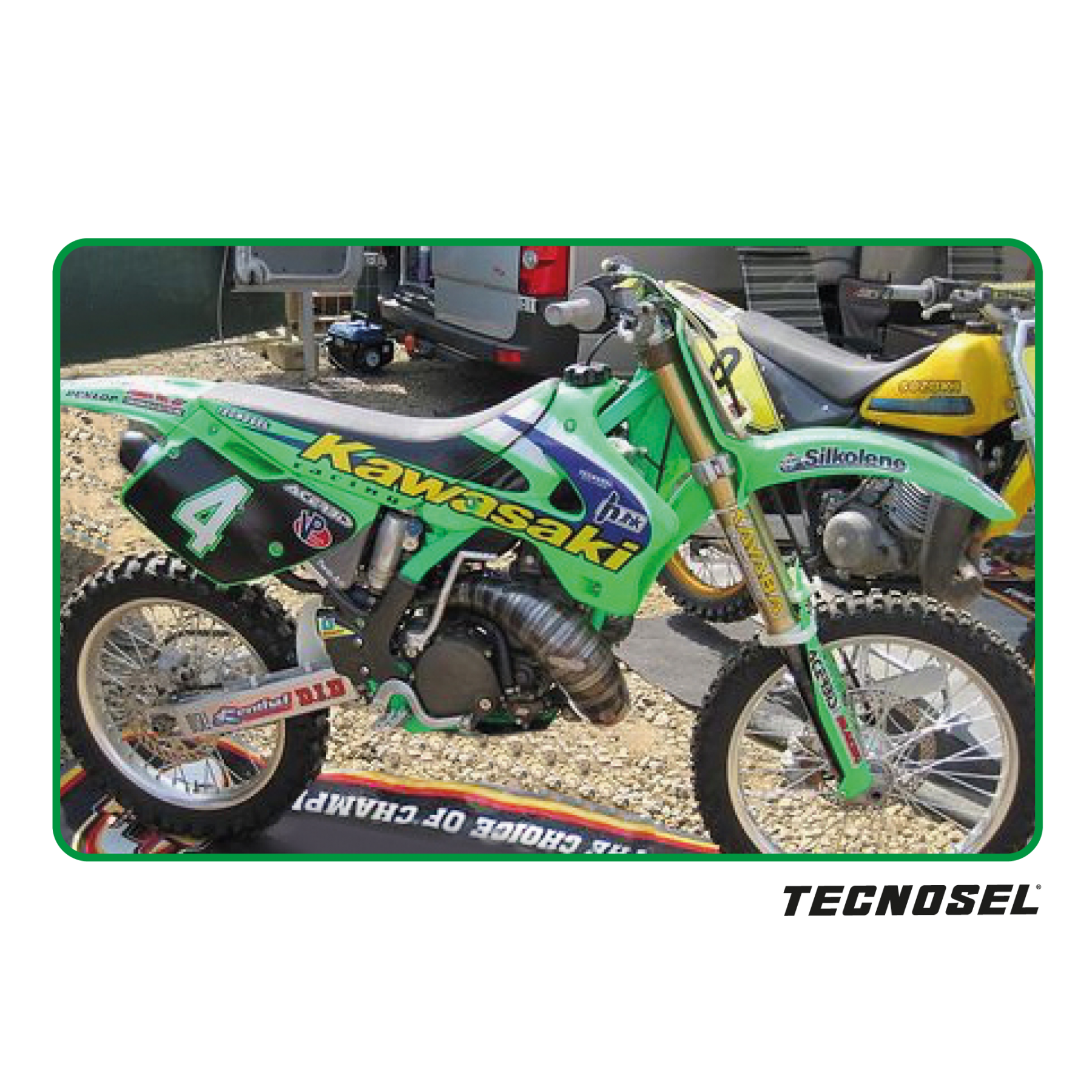 Blackbird zadelhoes Team 1998 Kawasaki KX 125/250 1994-1998