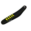 Blackbird Zadelovertrek Double Grip 3 Zwart / Geel Husqvarna TC/FC 125-450 19-22 & TE/FE 125-501 20-23