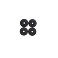Twin Air Insert Rubber CR/KX/RM/YZ/fits for SX/HVA 4pcs