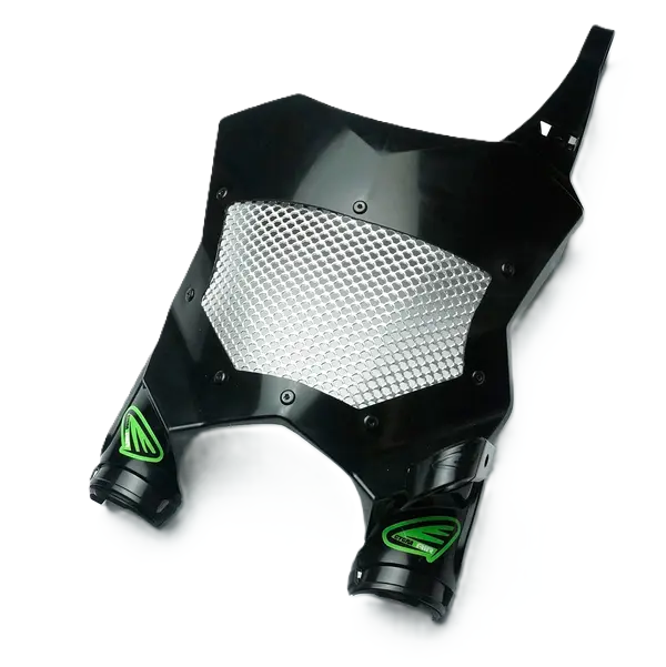 Cycra Stadium voornummerplaat vented Zwart Kawasaki KX 250F 2025- & KX 450F 2024-