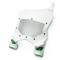 Cycra Stadium voornummerplaat vented Wit Kawasaki KX 250F 2025- & KX 450F 2024-