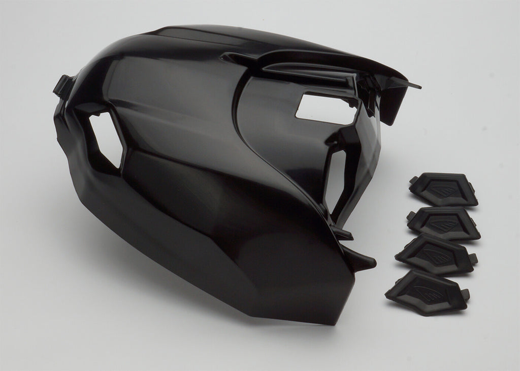 Cycra Vented Cover brandstoftank / filterbak kap Zwart Yamaha YZ 250F 2024- & YZ 450F 2023- & Fantic XXF 250 2024 & XXF 450 2023-