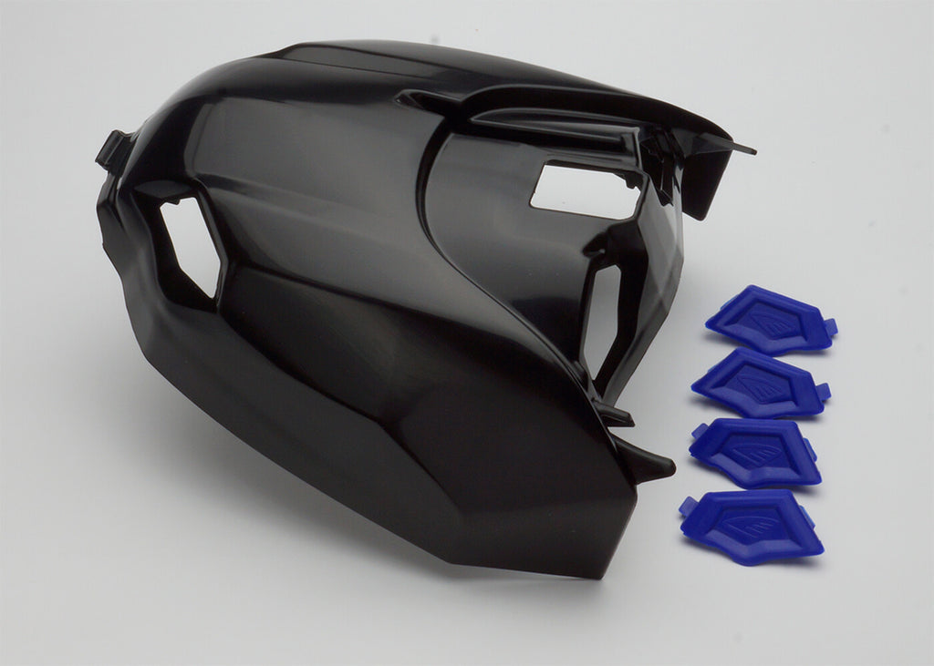 Cycra Vented Cover brandstoftank / filterbak kap Zwart Yamaha YZ 250F 2024- & YZ 450F 2023- & Fantic XXF 250 2024 & XXF 450 2023-