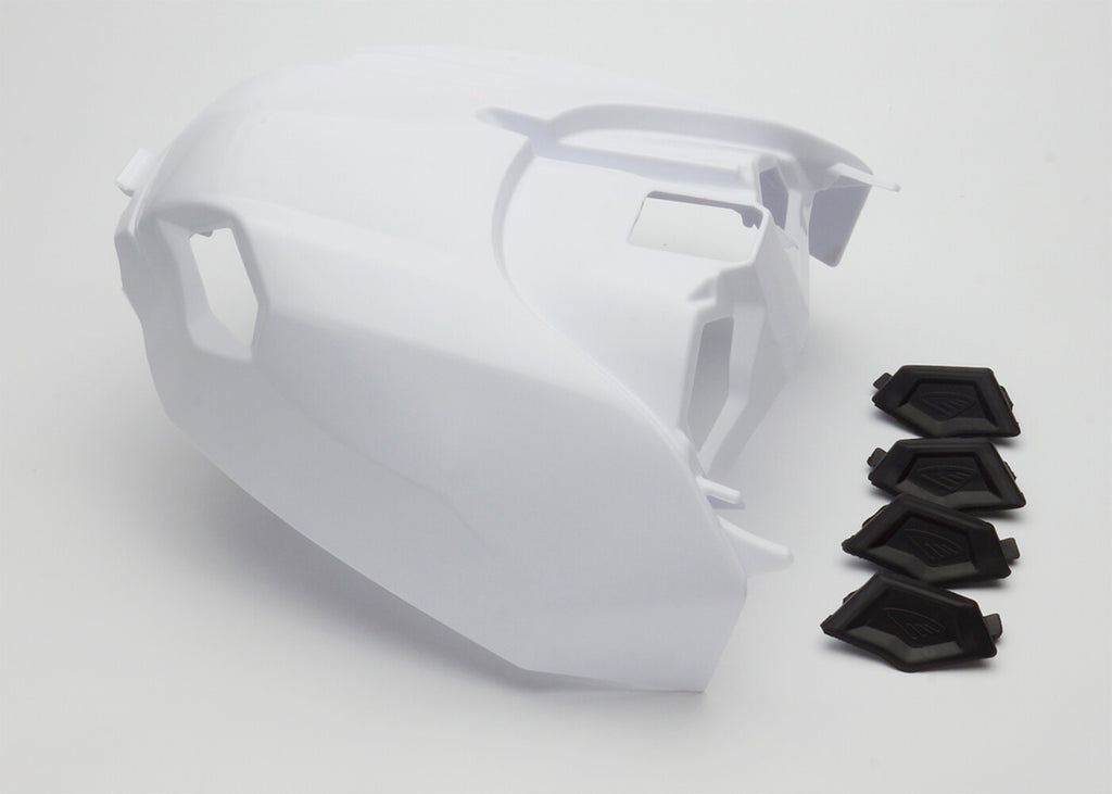 Cycra Vented Cover brandstoftank / filterbak kap Wit Yamaha YZ 250F 2024- & YZ 450F 2023- & Fantic XXF 250 2024 & XXF 450 2023-