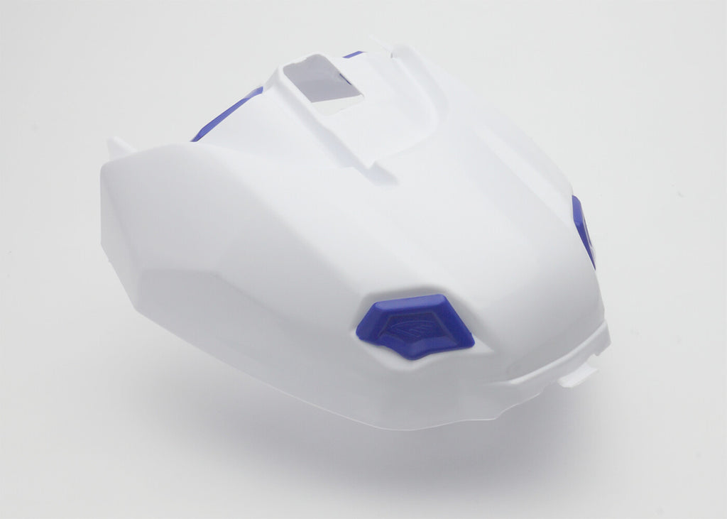 Cycra Vented Cover brandstoftank / filterbak kap Wit Yamaha YZ 250F 2024- & YZ 450F 2023- & Fantic XXF 250 2024 & XXF 450 2023-