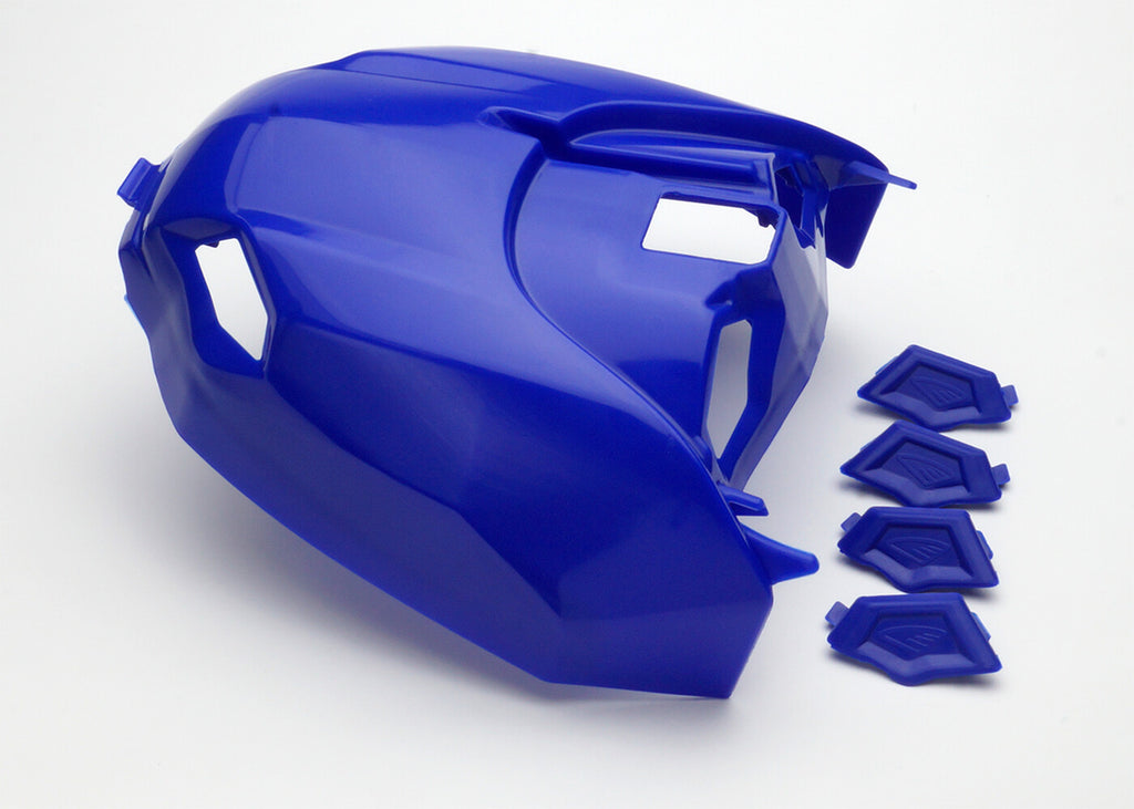 Cycra Vented Cover brandstoftank / filterbak kap Blauw Yamaha YZ 250F 2024- & YZ 450F 2023- & Fantic XXF 250 2024 & XXF 450 2023-