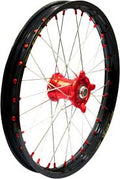 Elite Voorwiel compleet Zwarte Excel Signature velg + Kite Rood naaf 21-1.60 alle Honda CR/CRF 125/250/450 2002-