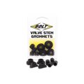 BOLT ventiel rubbers en ventiel doppen ( set van 4 )