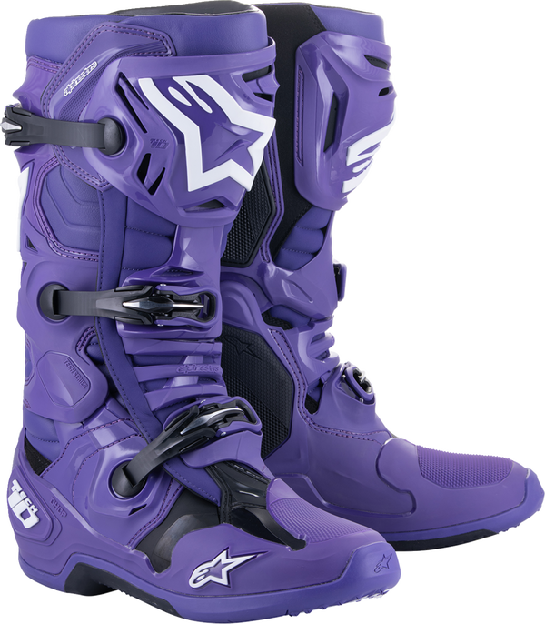 Alpinestars Tech 10 MX Laarzen Paars ( 2024 collectie )