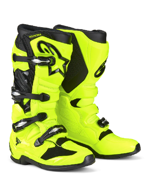 Alpinestars Tech 7 MX Laarzen Fluor Geel/Zwart