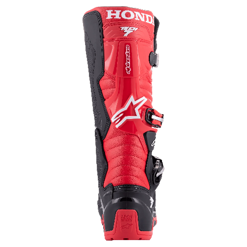 Alpinestars Tech 7 Enduro Honda MX Laarzen Drystar Zwart/Bright Rood