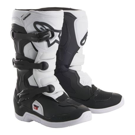 Alpinestars Tech 3S Kinder MX Laarzen Zwart/Wit