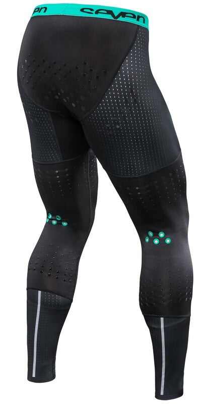 Seven Zero Compressie broek Zwart 2023 Collectie