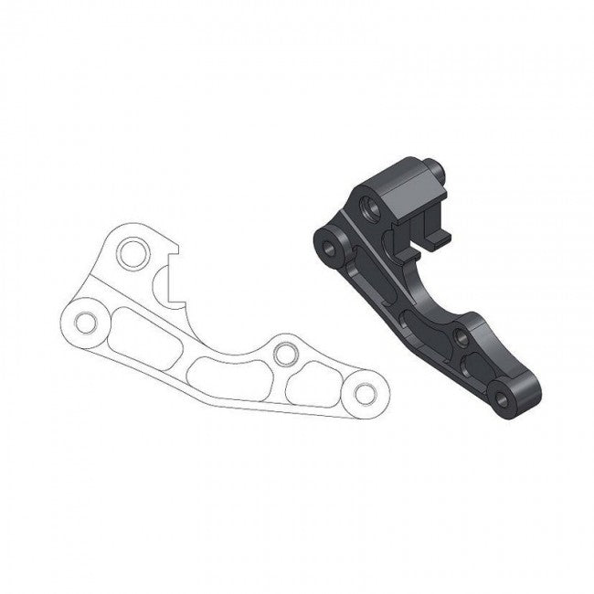Moto Master Oversize 270mm adapter voor remschijf Honda CR/CRF 125/250/450 2004-2014 & CRF 250/450X 2004-2018