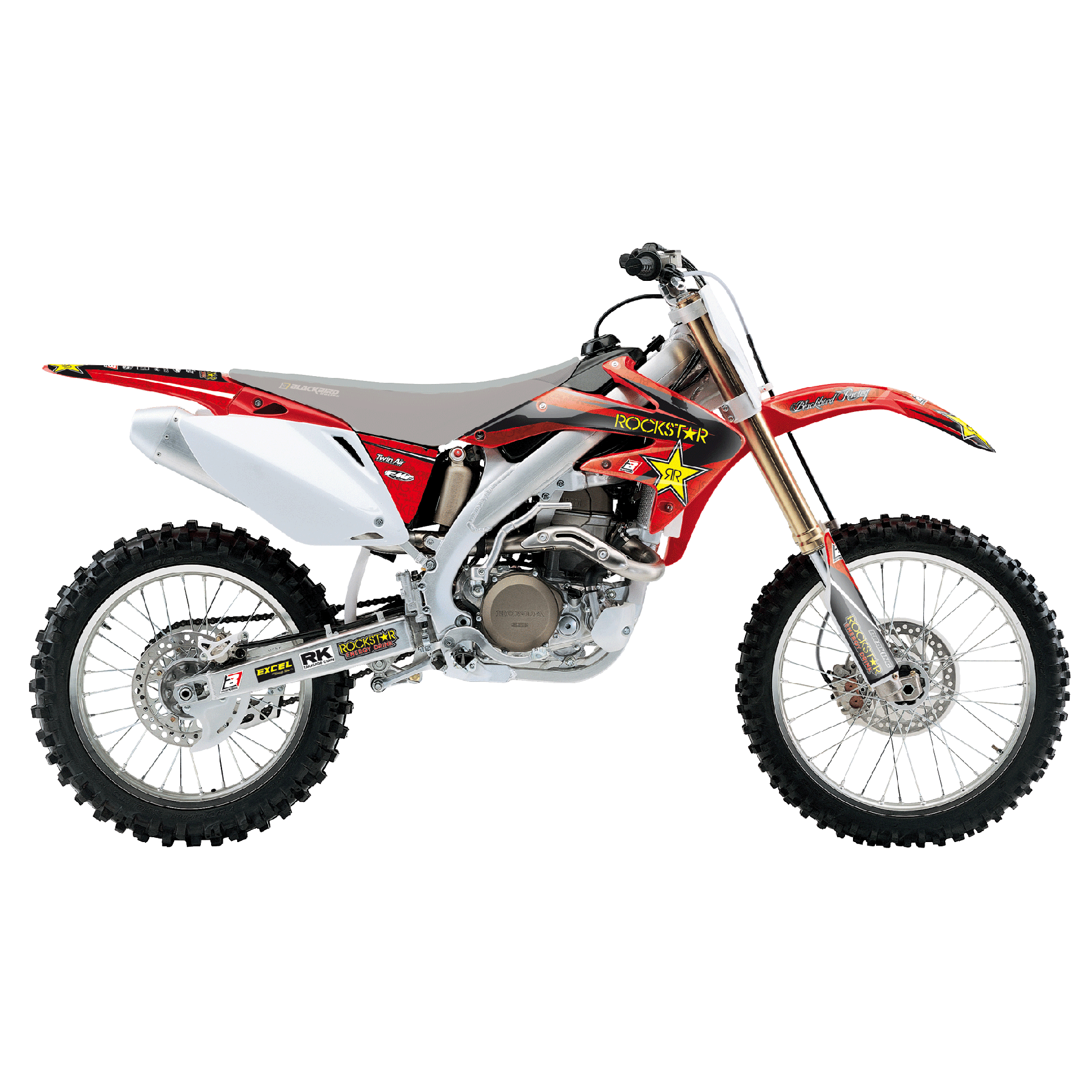 Blackbird stickerset Rockstar Energy Honda CRF 450R 2005-2008