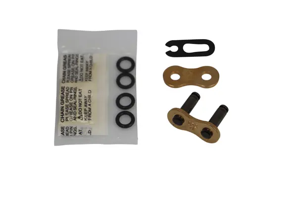 Moto Master clipschakel voor Moto Master V6 offroad/enduro ketting goud