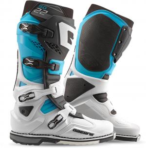 Gaerne SG-22 MX Boots Wit / Zwart / Licht Blauw
