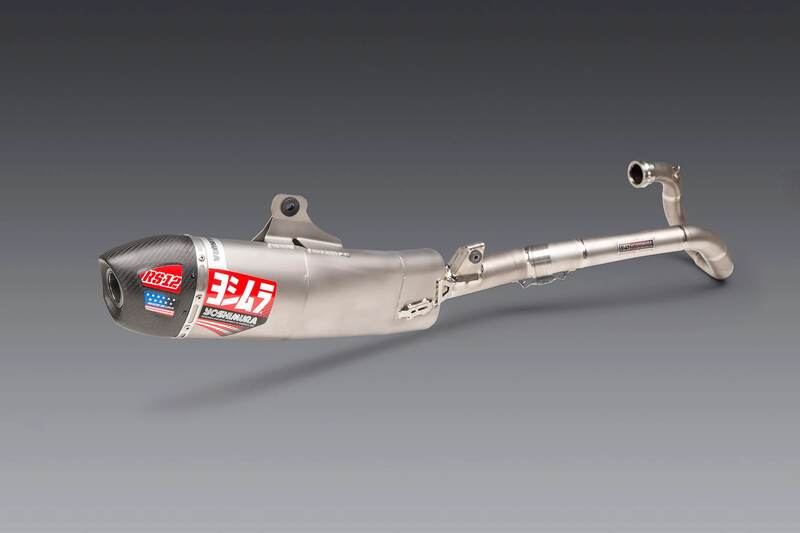 Yoshimura RS12 compleet uitlaat systeem Honda CRF 250R/RX 2025 ( Titanium )