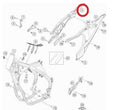 Husqvarna OEM subframe rechts 25103002244