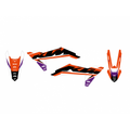Blackbird Stickerset Dream 5 KTM SX/F 125/150/250/300/350/450 2023 & EXC/EXC-F 250-500 2024-