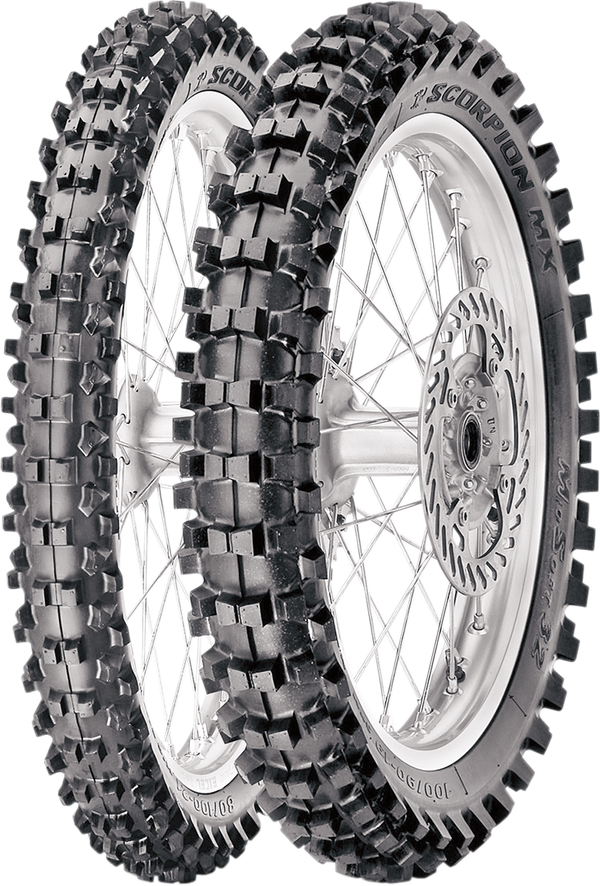 Pirelli Scorpion MX 32 Mid Soft Achterband 90/100-14