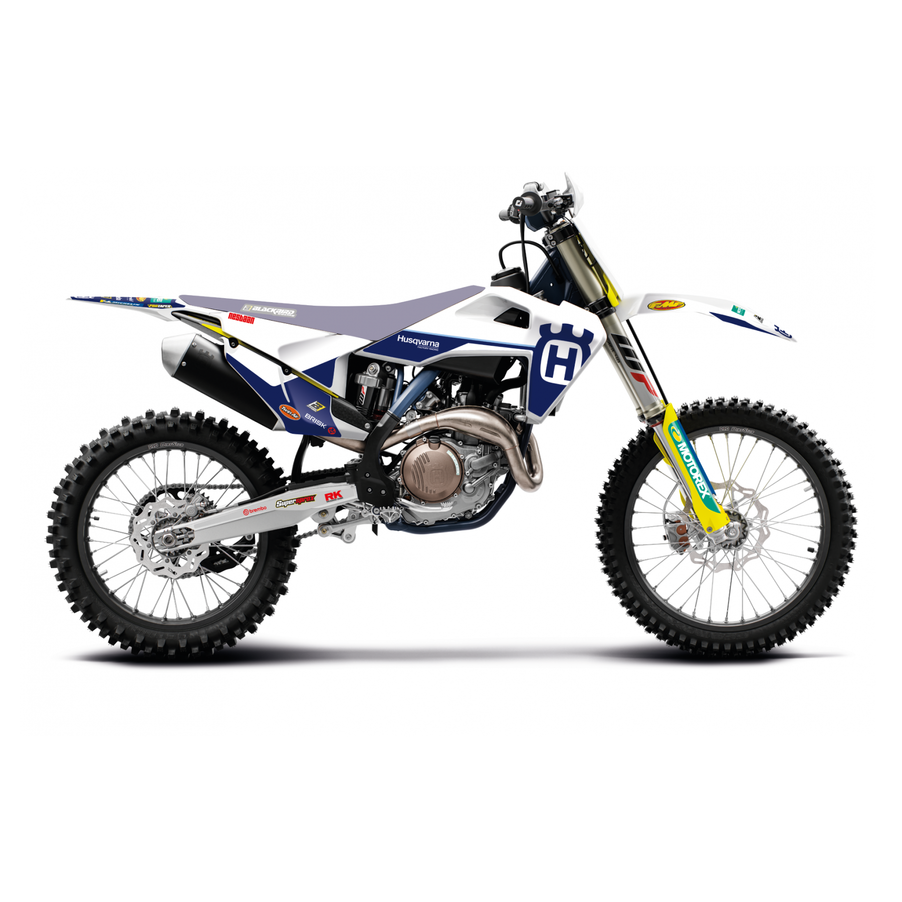 Blackbird stickerset 'Replica Husqvarna Factory' Husqvarna TC/FC 125-450 2019-2022 & FE/TE 250-501 2020-2023