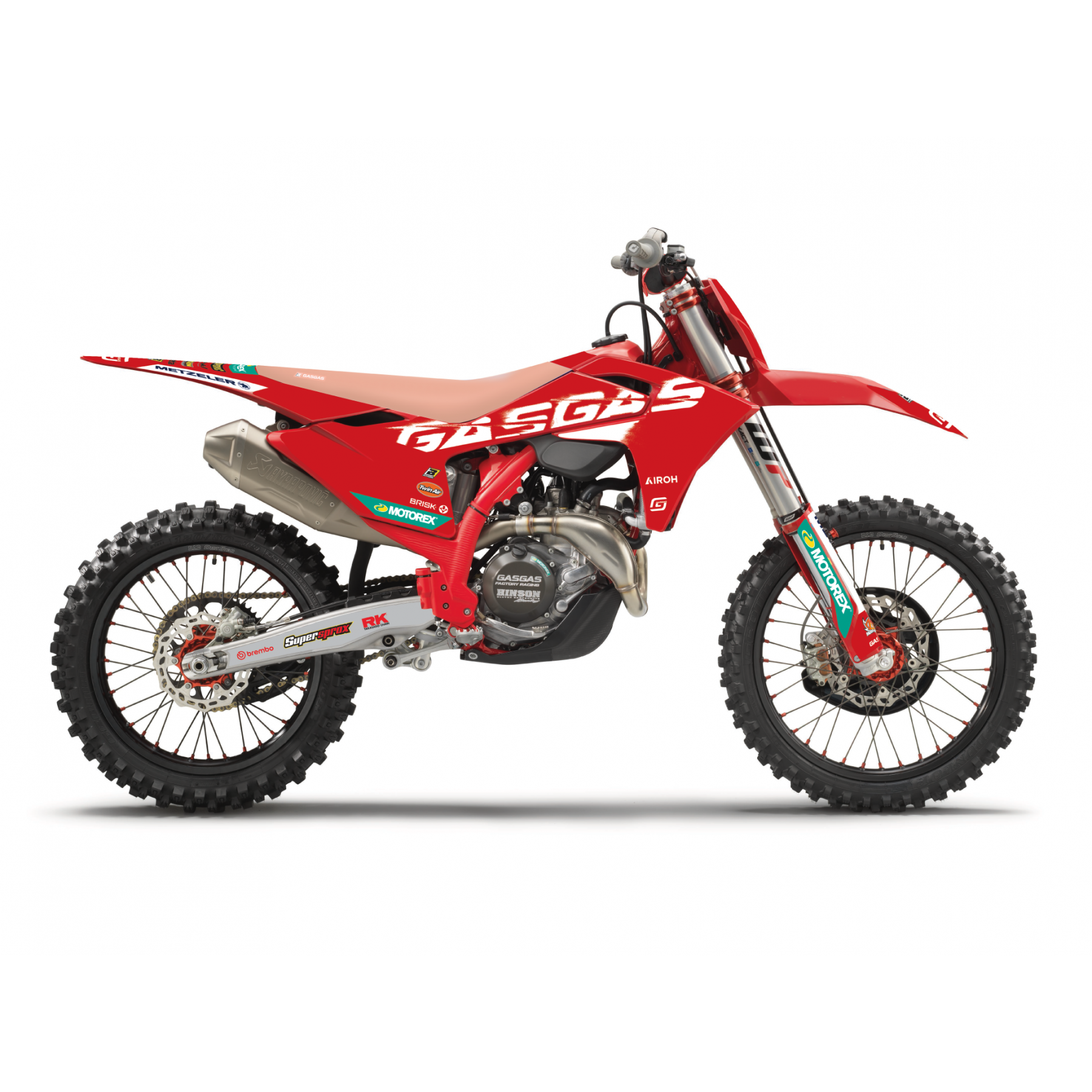 Blackbird Stickerset 'Replica Gas Gas Factory 23' MC/EC/MC-F/EC-F 125-450 2024-