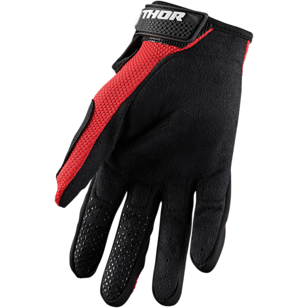 Thor 2020 Maat M Sector cross handschoenen volwassen Rood