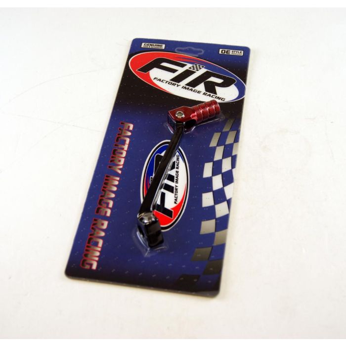 FIR schakelpook zwart / rood Honda CRF 250R 18- & CRF 250RX 20- CRF 450R 17- & CRF 450RX 17- & Triumph TF 250X 24-