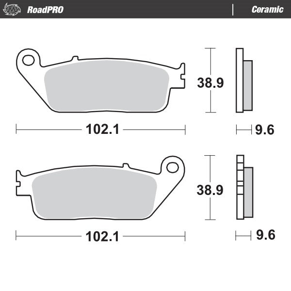 Moto Master voor remblokken Road Pro Ceramic 402504