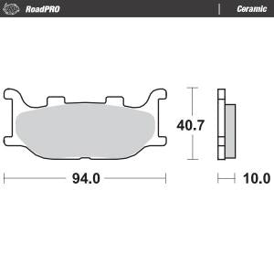 Moto Master voor remblokken Road Pro Ceramic 403804