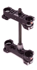 X-Trig Rocs kroonplaten met offset standaard zwart KTM SX 65 2024-2025 & Husqvarna TC 65 2024-2025 & Gas Gas MC 65 2024-2025
