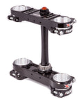 X-Trig Rocs Tech kroonplaten 22mm zwart KTM SX 50 2024- & Husqvarna TC 50 2024- & Gas Gas MC 50 2024-
