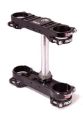 X-Trig Rocs Tech kroonplaten met offset 22mm PHDS Zwart KTM SX/SX-F 125/150/250/350/450 13- & EXC-F 250/350/450/500 17- & Husqvarna TC/FC 125/250/350/450 14- & FE 250/350/450 17-