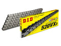 DID ketting 520 VX3 X-Ring x 118 schakels zwart + Clip