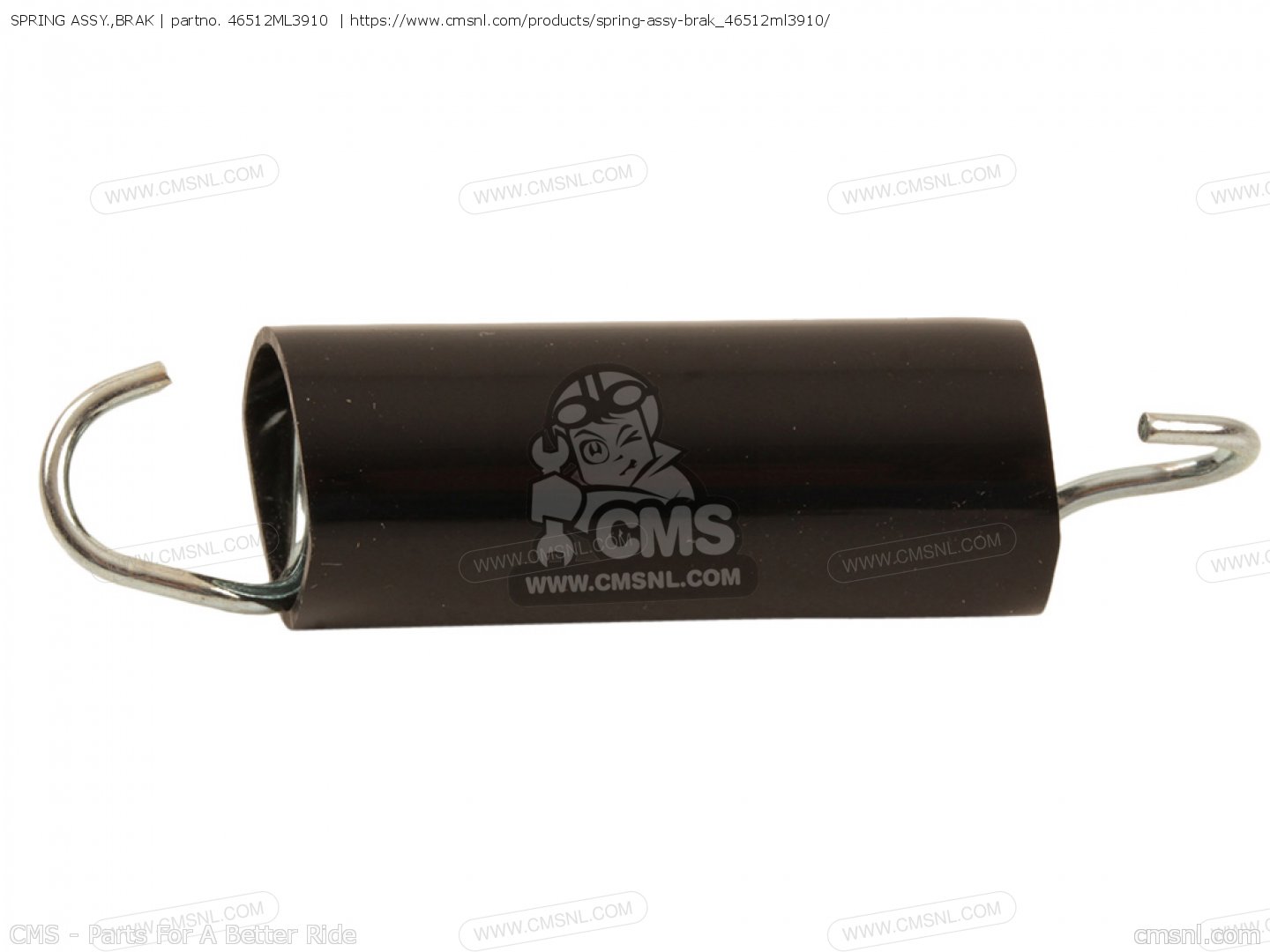 Honda OEM veer achter rempedaal Honda CR 250R 1990-1991 & CR 500R 1990-2001