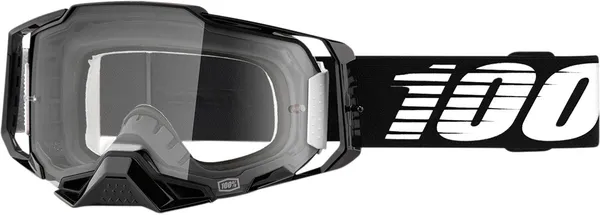 100% Armega Crossbril Zwart - Clear lens ( 2026 collection )