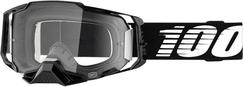 100% Armega Crossbril Zwart - Clear lens ( 2026 collection )