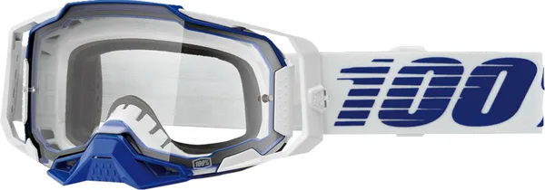 100% Armega Crossbril Blauw - Clear lens ( 2026 collection )