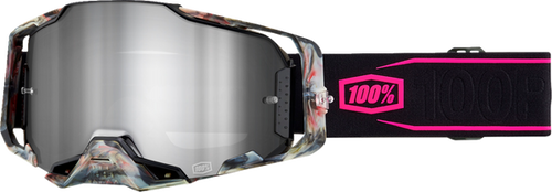 100% Armega Crossbril Sarcelle - Zilvere spiegel lens ( 2024 collectie )