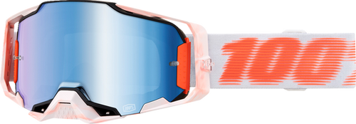 100% Armega Crossbril Tubular - Blauwe Spiegel lens ( 2024 collection )