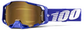 100% Armega Crossbril Klein Blauw – True Goude Spiegel lens ( 2026 collection )