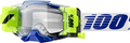 100% Armega Forecast Roll Off Crossbril Blauw ( 50mm roll off )